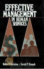 EFFCTIVE MANAGEMENT IN HUMAN SERVICES（1983 PDF版）