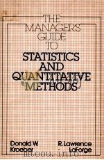 THE MANAGER'S GUIDE TO STATISTICS AND QUANTITATIVE METHODS（1980 PDF版）