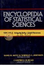 ENCYCLOPEDIA OF STATISTICAL SCOENCES VOLUME 4 ICING THE TAILS-LIMIT THEOREMS（1982 PDF版）
