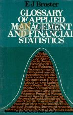GLOSSARY OF APPLIED MANAGEMENT AND FINANCIAL STATISTICS（1974 PDF版）
