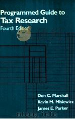 PRIOGRAMMES GUIDE TO TAX RESEARCH FOURTH EDITION（1989 PDF版）