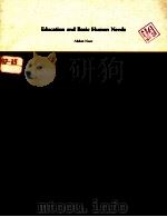 EDUCATION AND BASIC HUMAN NEEDS WORLD BANK STAFF WORKING PAPERS（1981 PDF版）