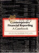 CONTEMPORARY FINANCIAL REPORTING A CASEBOOK（1979 PDF版）
