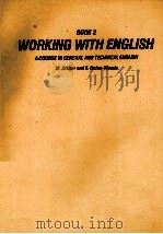 TECHER'S BOOKS 2 WORKING WITH ENGLISH A COURSE IN GENERA LAND TECHNICAL ENGLISH 1981 PDF电子版封面 0304305413 M.ARCHER