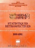 HISTORICAL STATISTIQUES RETROSPECTIVES 1960-1981 PDF电子版封面