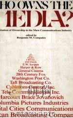 WHO OWNS THE MEDA 1979 PDF电子版封面 0914236369