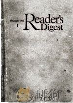 READER'S DIGEST NAVEMBER 1 PDF电子版封面