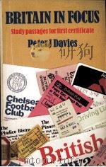 BRITAIN IN FOCUS STUDY PASSAGES FOR FIRST CERTIFICATE（1978 PDF版）