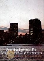 STATISTICAL INFERENCE FOR MANAGEMENT AND ECONOMICS SECOND EDITION（1980 PDF版）