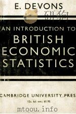 AN INTRODUCTION TO BRITISH ECONOMIC STATISTICS（1961 PDF版）