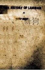 THE HISTORY OF LANGUAGE（1961 PDF版）