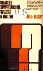 ADVANCED COMPREHENSION PRACTICE IN ENGLISH（1973 PDF版）