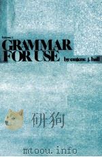 GRAMMAR FOR USE VOLUME 1（1974 PDF版）