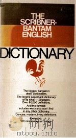 THE SCRIBNER-BANTAM ENGLISH DICTIONARY REVISED EDITION 1979 PDF电子版封面 0553144081