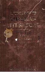 ANTHOLOGY OF AMERICAN LITERATURE THIRD EDITION VOLUME 2 REALISM TO THE PRESENT PART 1 1980 PDF电子版封面