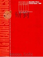 DISABILITY DAYS:UNITED STATES 1980 1983 PDF电子版封面