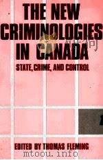 THE NEW CRIMINOLOGIES IN CANADA:CRIME STATE AND CONTROL（1985 PDF版）