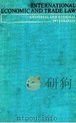 INTERNATIONAL ECONOMIC AND TRADE LAW（1976 PDF版）