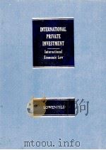INTERNATIONAL PRIVATE TRADE SECOND EDITION VOLUME II（1975 PDF版）