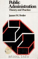 PUBLIC ADMINISTRATION THEORY AND PRACTICE（1980 PDF版）