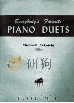 PIANO DUETS（ PDF版）