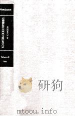 RESEARCH IN URBAN ECONOMICS:A RESEARCH ANNUAL VOLUME 2（1982 PDF版）