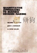 QUANTITATIVE APPROACHES TO BUSINESS DECISION MAKING（1985 PDF版）