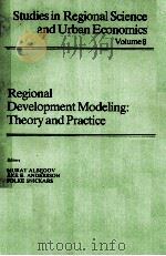 STUDIES IN REGIONAL SCIENCE AND URBAN ECONOMICS（1982 PDF版）