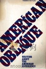 AMERICAM OBLIQUE（1975 PDF版）