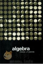 ALGEBRA 1969 PDF电子版封面 0155021931