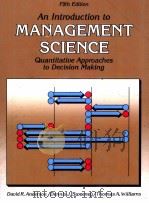 AN INTRODUCTION TO MANAGEMENT SCIENCE FIFTH EDITION（1988 PDF版）