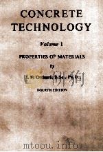 CONCRETE TECHNOLOGY VOLUME 1 1979 PDF电子版封面 0853347948 D.F.ORCHARD