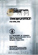 A DIRECTORY OF A DIRECTORY OF COMPUTER SOFTWRRE APPUCATIONS（1978 PDF版）