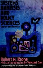 SYSTEMS ANALYSIS AND POLICY SCIENCES THEORY AND PRACTICE（1980 PDF版）