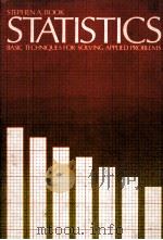 STATISTICS BASIC TECHNIQUES FOR SOLVING APPLIED PROBLEMS（1976 PDF版）