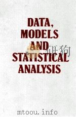 DATA MODELS AND STATISTICAL ANALYSIS（1983 PDF版）