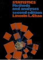 STATISTICS METHODS AND ANALYSES（1973 PDF版）