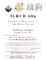 CUSTOM PUBLISHING ILRCB 686 COLLECTIVE BARGAINING IN THE PUBLIC SECTOR（1993 PDF版）
