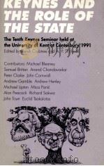 KEYNES AND THE ROLE OF THE STATE（1993 PDF版）