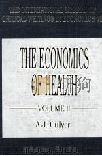 THE ECONOMICS OF HEALTH VOLUME Ⅱ（1991 PDF版）
