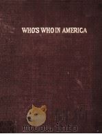 WHO'S WHO IN AMERICA（ PDF版）