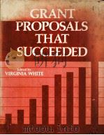 GRANT PROPOSALS THAT SUCCEEDED（1983 PDF版）