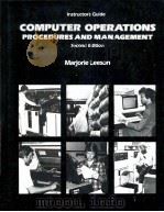 INSTRUCTOR'S GUIDE COMPUTER OPERATIONS:PROCEDURES AND MANAGEMENT SECOND EDITION（1982 PDF版）