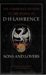SONS AND LOVERS 1991 PDF电子版封面 0521242762 D.H.LAWRENCE