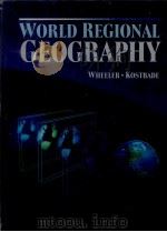 WORLD REGIONAL GEOGRAPHY 1989 PDF电子版封面 0030053714