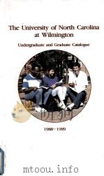 THE UNIVERSITY OF NORTH CAROLINA AT WILMINGTON（ PDF版）