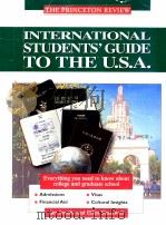 INTERNATIONA LSTUDENTS' GUIDE TO THE USA 1996 PDF电子版封面 0679769137