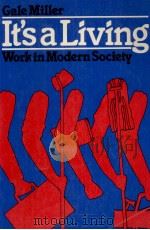 IT'S A LIVING WORK IN MODERN SOCIETY（1977 PDF版）