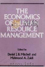THE ECONOMICS OF HUMAN RESOURCE MANAGEMENT（1990 PDF版）