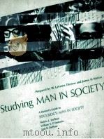 STUDING MAN IN SOCIETY 1972 PDF电子版封面 H.NORTON